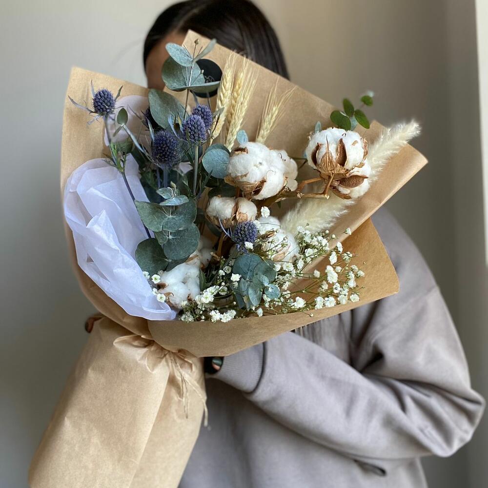 Букет их сухоцветов 