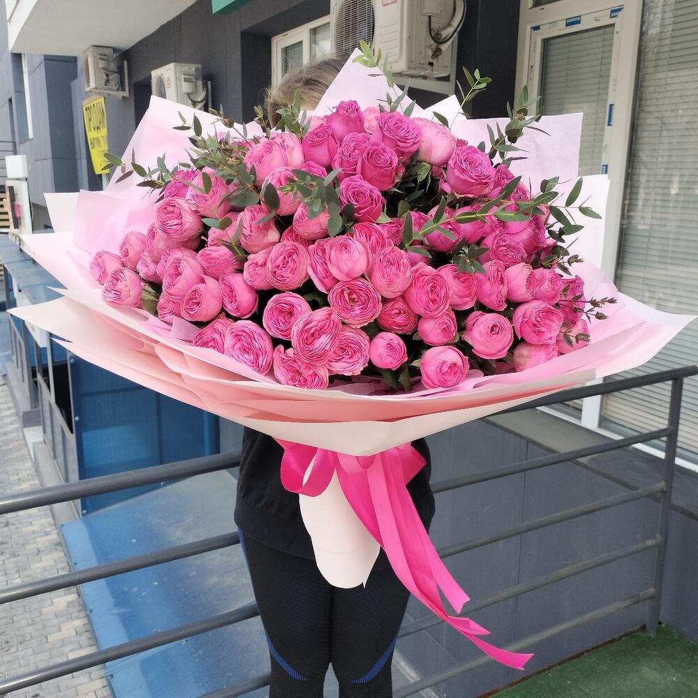 Пионовидная спрей бомбастик