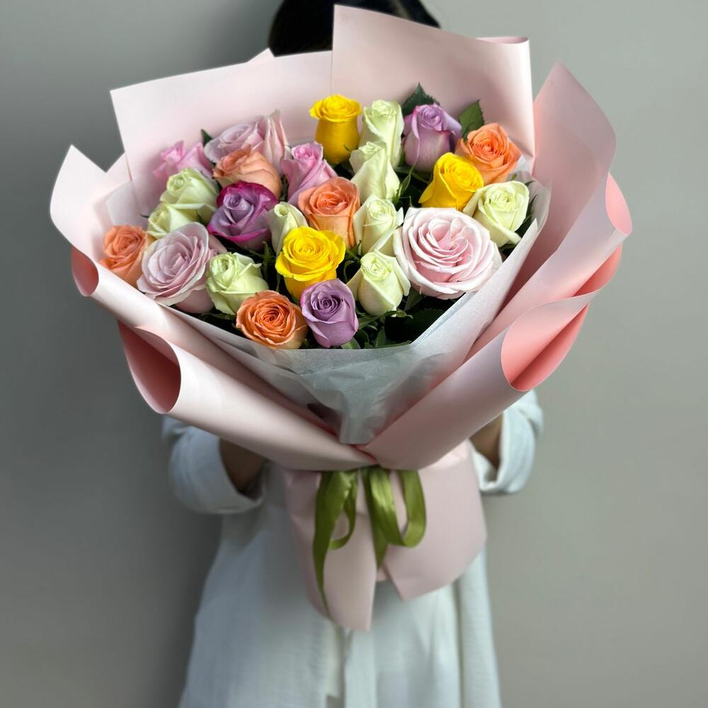 Розы 25 шт (51 см)